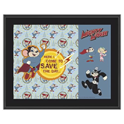 Mighty Mouse Iconic Vintage Images Framed Photo