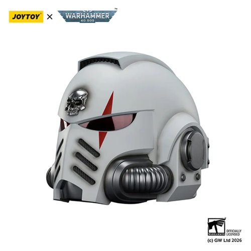 Joy Toy Warhammer 40,000 White Scars MKX 1:1 Scale Roleplay Helmet Prop Replica