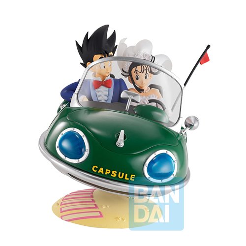 Dragon Ball Son Goku and Chichi Snap Collection 2 Ichibansho Statue