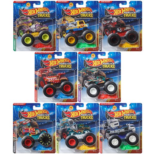 Hot Wheels Monster Trucks 1:64 Scale Vehicle 2026 Mix 2 Case of 8