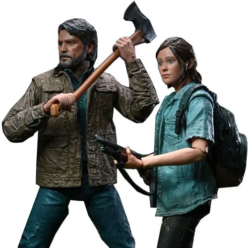 NECA: Last of Us 2 - Ultimate Joel and Ellie 2-Pack 7 Tall Action Figure
