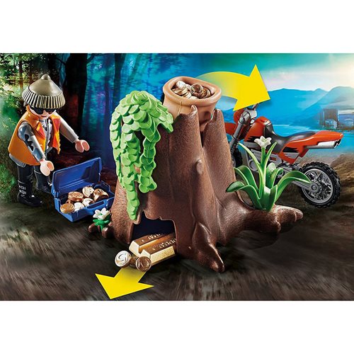 Playmobil 70570 Police Off-Road Car with Jewel Thief