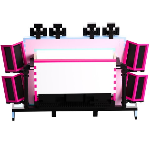Vocaloid Hatsune Miku's Stage Miniature Brickset