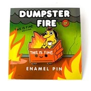 Lil Dumpster Fire This is Fine Enamel Pin
