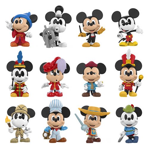 Mickey's 90th Mini Vinyl Figure Random 4-Pack