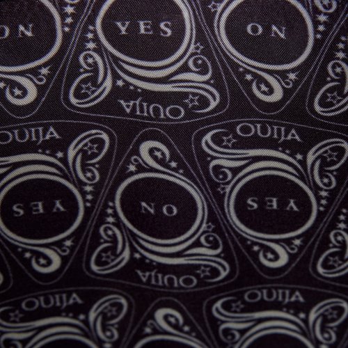 Ouija Planchette Glow-in-the-Dark Figural Crossbody Bag