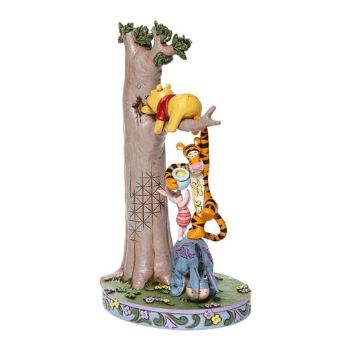 Disney Traditions Tree with Pooh and Friends Hundred Acre Caper by Jim Shore Statue