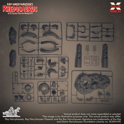 Ray Harryhausen Rhedosaurus 1:72 Scale Model Kit