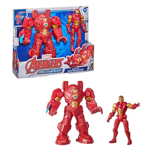 Avengers Mech Strike Ultimate Mech Suit Iron Man 8-inch Action Figure