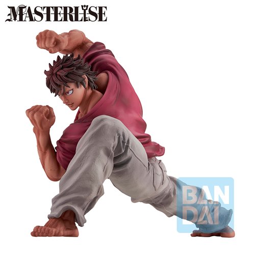 Baki the Grappler Baki Hanma The World Can Be Changed With One Fist Masterlise Ichibansho Statue