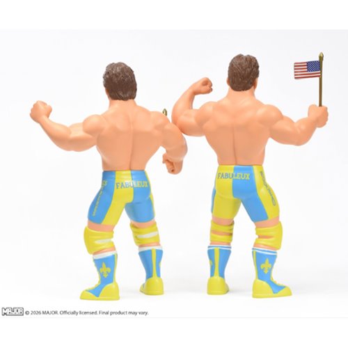 Major Big Rubber Guys Jacques Rougeau Posed Figure