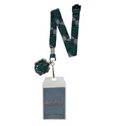 Harry Potter Slytherin Lanyard with Badge Holder and Charm