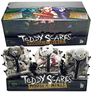 Teddy Scares Morgue Minis Series 2 Counter Top Display
