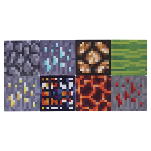 Minecraft Block Coasters 8-Pack