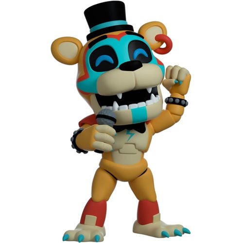 Funko Action Figure: Five Nights at Freddy's (FNAF) PizzaPlex-Glamrock  Freddy Fazbear - FNAF Pizza Simulator - Collectible - Gift Idea - Official