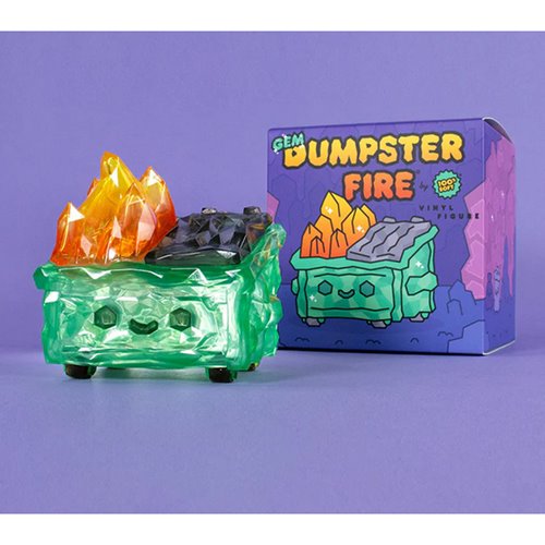 Gem Dumpster Fire Vinyl Figure