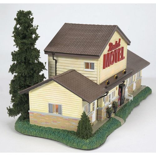 Hot Properties Village Schitt's Creek The Rosebud Motel Statue