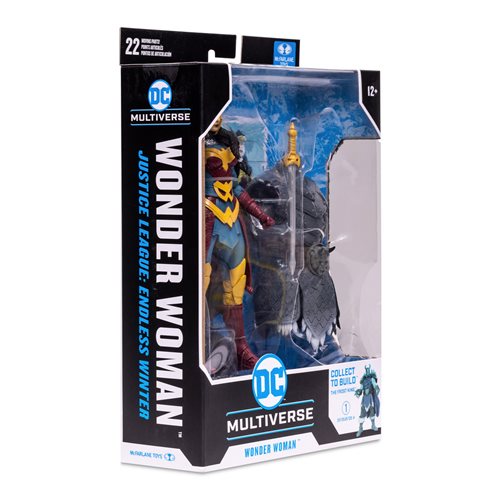 DC Build-A Wave 7 Endless Winter Wonder Woman 7-Inch Scale Action Figure
