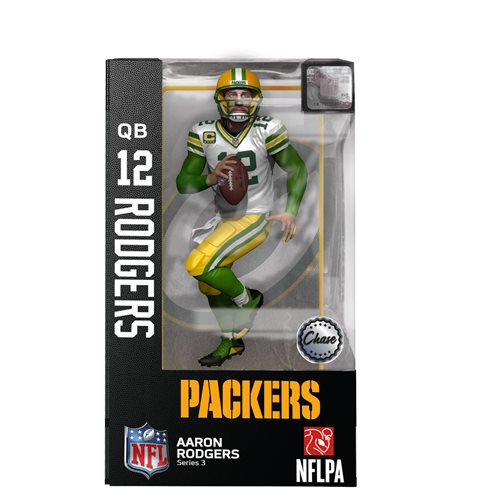 NFL Series 3 Green Bay Packers Aaron Rodgers Action Figure