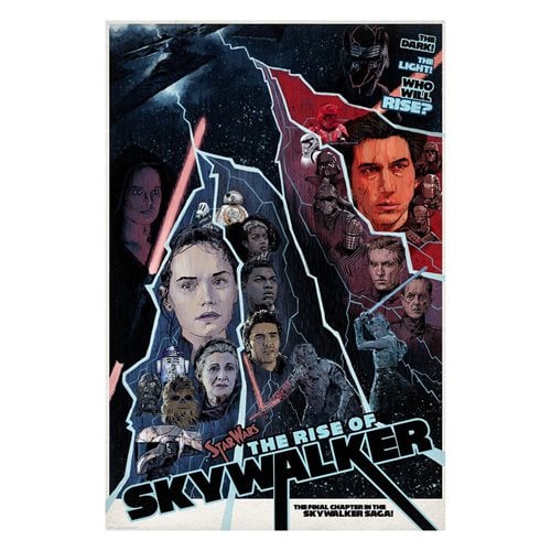 Star Wars: The Rise of Skywalker Who Will Rise by J.J. Lendl Lithograph Art Print