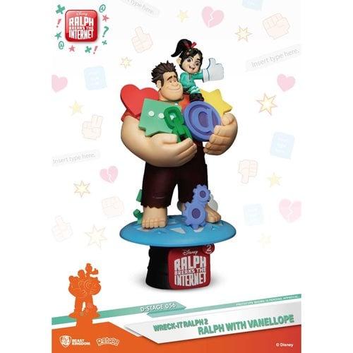 Wreck-It-Ralph with Vanellope D-Stage DS-056 6-Inch Statue