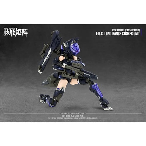 Cyber Forest Fantasy Girls F.O.X. Long Range Striker Unit Vivienne 1:12 Scale Model Kit