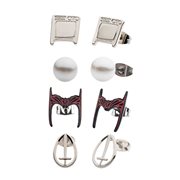 WandaVision Earrings Studs 4-Pack