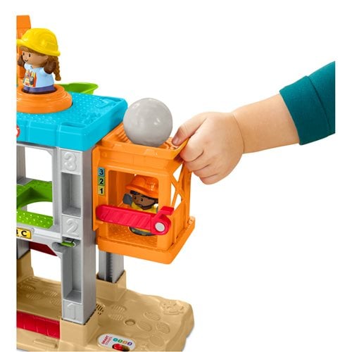 Fisher-Price Little People Load Up ‘n Learn Construction Site Playset