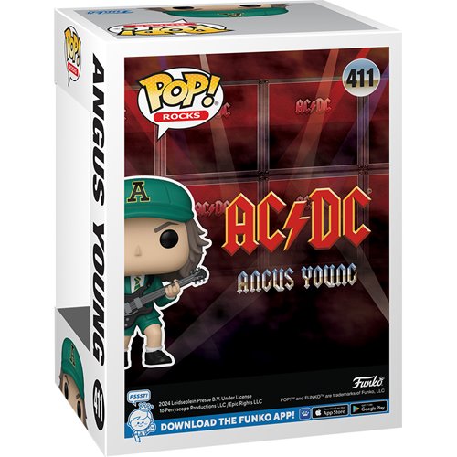AC/DC Angus Young Green Funko Pop! Vinyl Figure #411