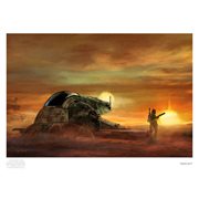 Star Wars Suns Set by Cliff Cramp Paper Giclee Art Print