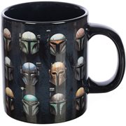 Star Wars The Mandalorian Helmets 16 oz. Ceramic Mug