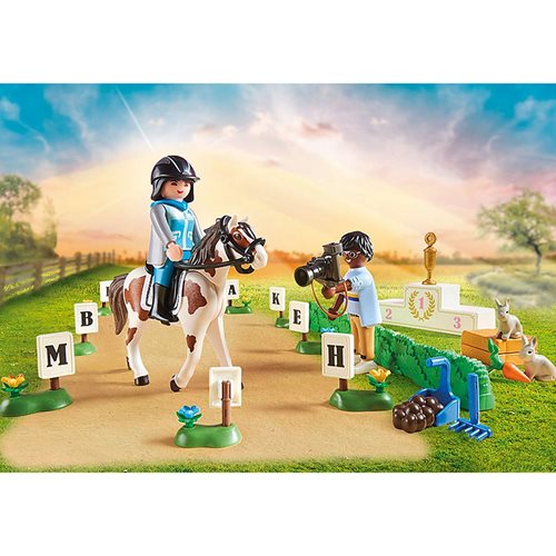 Playmobil 70996 Riding Lessons Horse Riding Tournament