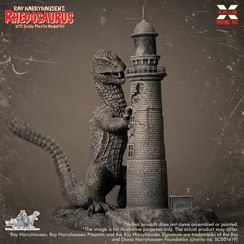 Ray Harryhausen Rhedosaurus 1:72 Scale Model Kit
