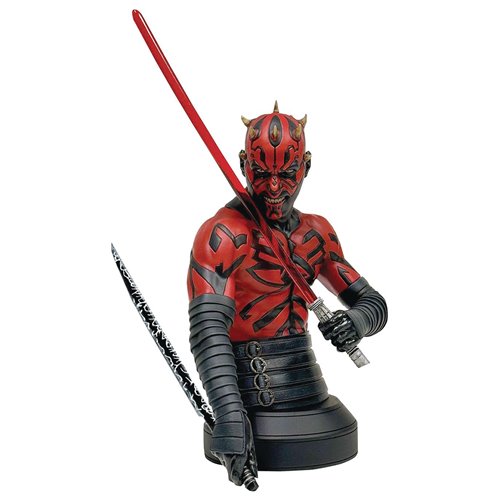 Star Wars Darth Maul Shirtless 1:6 Scale Mini-Bust