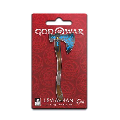 God Of War Leviathan Axe Luxury Enamel Icon Pin