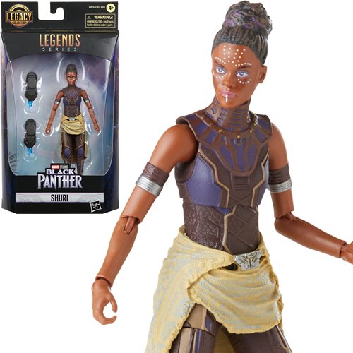 Black Panther Marvel Legends Legacy Collection Shuri 6-Inch Action Figure