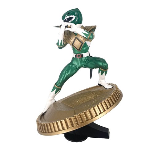 Mighty Morphin Power Rangers Green Ranger Statue, Not Mint