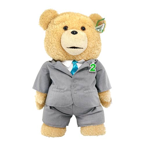 Ted 2 Ted in Suit 24-Inch R-Rated Talking Plush Teddy Bear