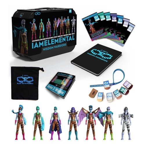 IAmElemental Series 2 Wisdom Action Figures and Carrying Case