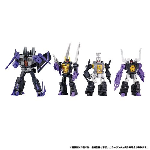 Transformers Dramatic Capture Series DCS-6 Decepticons Part 2 Sktywarp and Insecticons Set