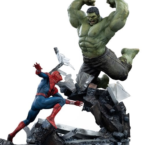 Spider-Man: Brand New Day Spider-Man vs Hulk 1:10 Art Scale Limited Edition Statue