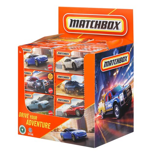 Matchbox Power Grabs 2025 Mix 3 Die-Cast Vehicle Case of 48