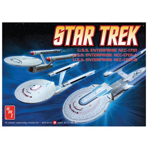 Star Trek Enterprise Cadet Series Set Model Kits