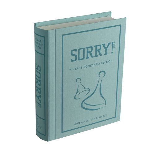 Sorry! Vintage Bookshelf Edition Game