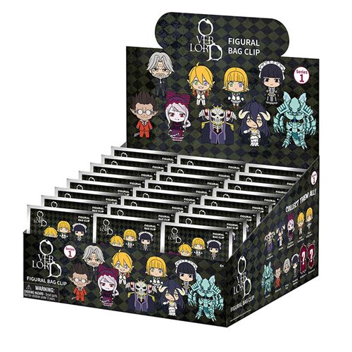 Overlord 3D Foam Bag Clip Display Case of 24