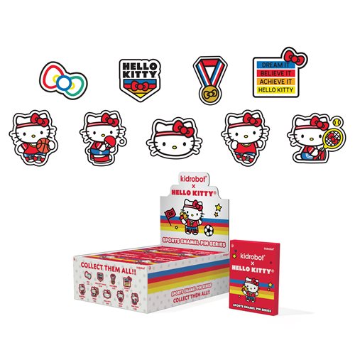 Hello Kitty x Sports Pins Random 5-pack