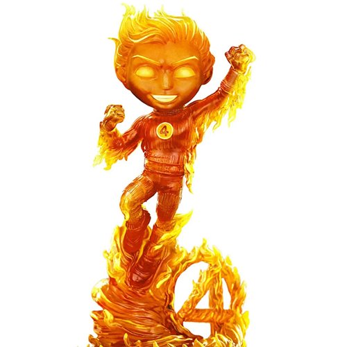 The Fantastic Four: First Steps Human Torch MiniCo Vinyl Figure