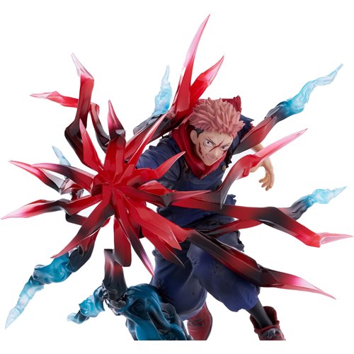 Jujutsu Kaisen Yuji Itadori Black Flash Luminasta Statue