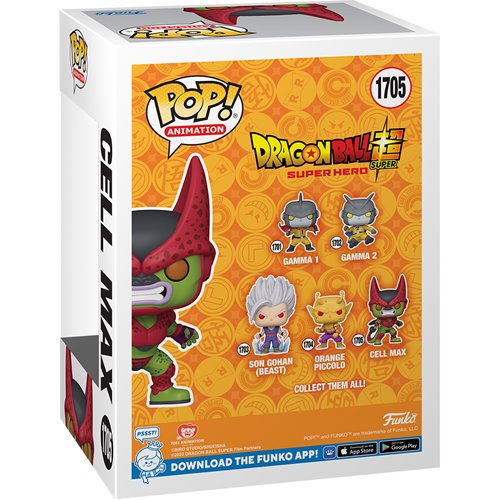 Dragon Ball Super: Super Hero Cell Max 10-Inch Funko Pop! Vinyl Figure