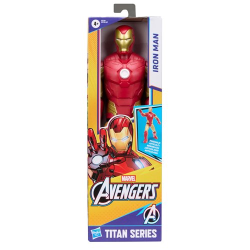 Marvel Avengers Titan Series Iron Man 11 1/2-Inch Action Figure